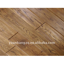 Beijing Supplier Light Color Brushed Oak Parquet Engineered Hardwood Flooring